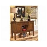 Ashley D594 Cherry Farmhouse Server