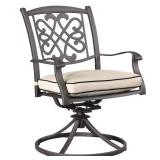 Ashley Burnella Swivel Patio Chairs