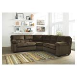 Ashley 954 Soft Designer Chocolate  Sectional