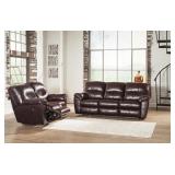 Ashley 847 Durablend Reclining Sofa & Love Seat