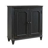 Ashley T505-840 Black Door Accent Cabinet