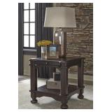 Ashley t867 Rustic Large End Tables w