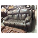 Ashley LEATHER Power Reclining Sofa