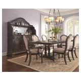 Samuel Lawrence Monarch Table & 8 Chairs