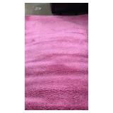 5 x 8 Pink shag rug