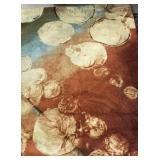 5 x 8 Rain kaleidoscope designer rug