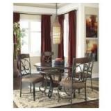 Ashley 329 counter height dining set, floor model