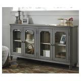 Ashley t505-662 Large Gray Designer Cabinet