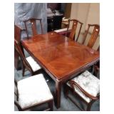 Bernhardt table and 6 chairs