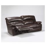 Ashley 599 LEATHER Double Reclining Sofa