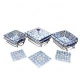 Temp-tations Oven To Table Set Blue