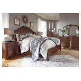 Ashley 708 Queen 5-Pc Marble Top Bedroom Suite