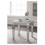 Ashley T099 Silver Mirrored End Tables