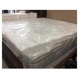 Serta King Pillow Top Mattress & Box