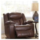 Ashley 136 Top Grain Leather Recliner