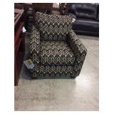 Ashley Chevron Club Chair