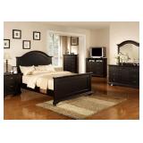 Elements Brook Black Full 5pc Bedroom Suite