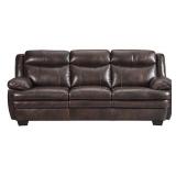 Ashley 153 LEATHER Sofa & Loveseat