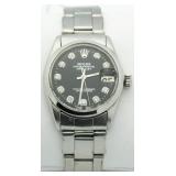 Rare Oyster Date Mid Size Rolex Watch