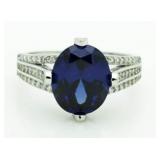 Oval 2.50 ct Tanzanite Designer Ring