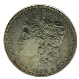 1896 AU/BU Morgan Silver Dollar