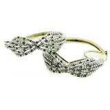 XX-Large 1/2 ct Diamond Hoop Earrings