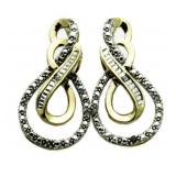 $199.99 MSRP Diamond Designer Earrings