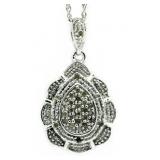 Pear Cut Large Diamond Pendant