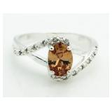 Oval 1.00 ct Citrine Dinner Ring