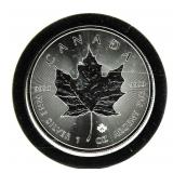 2015 Canadian Maple Leaf $5 Silver Argent Pur