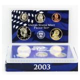 2003 US Mint Proof Set w