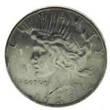 1935-S Silver Peace Dollar