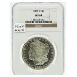 1880-S MS64 Morgan Silver Dollar