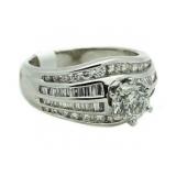 14kt Gold Brilliant 2.19 ct Diamond Designer Ring