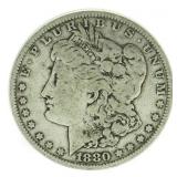 1880-P Morgan Silver Dollar