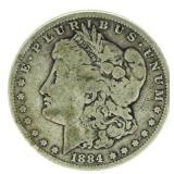 1884=P Morgan Silver Dollar