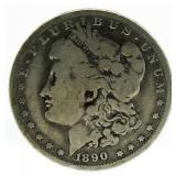 1890-O Morgan Silver Dollar