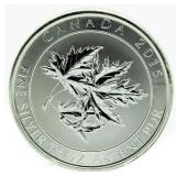 2015 Canada 1.50 Oz. Silver Maple Leaf Argent Pur