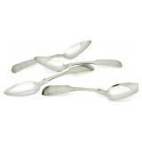 (4) Large Sterling Silver Spoons