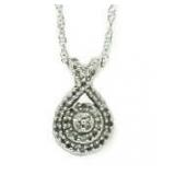 $275 Gorgeous 1/5 ct Diamond Designer Pendant