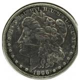 1896-O Morgan Silver Dollar