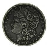 1891-S Morgan Silver Dollar *Key Date