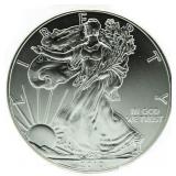 2010 BU American Eagle Siilver Dollar