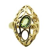 Fancy Marquise Peridot Dinner Ring