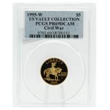 1995-W PR69 Cameo Civil War $5 Gold Commem.