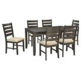 Ashley 397 Dining Table W/6Chairs