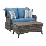 Ashley P360 Loveseat Glider W/Table