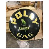 Polly Gas Sign