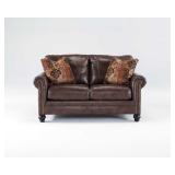 Ashley 4370035 LEATHER Loveseat