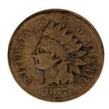 RARE 1877 Indian Cent *Key To Set